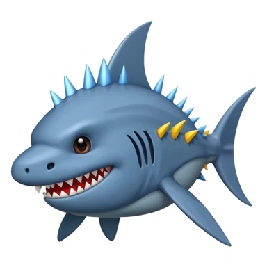 Gible-Gabite-fusion sticker