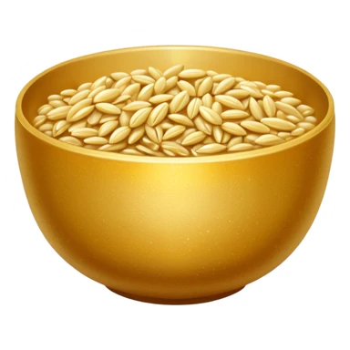 barley in bowl sticker