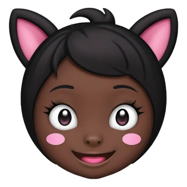 Kuromi cute emoji sticker