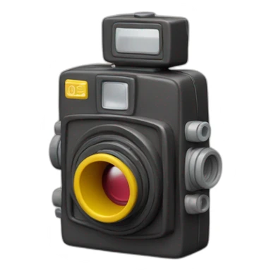 Plasticine Film Camera sticker