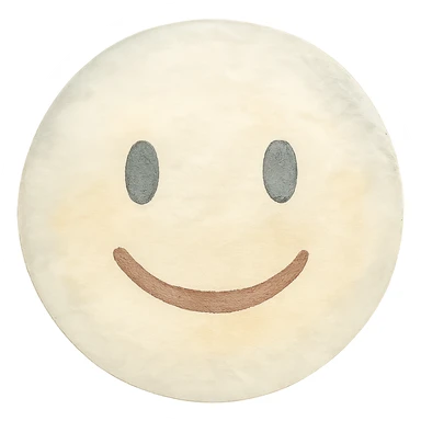 a circle emoji in watercolor style sticker