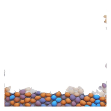 3d surface mesh multi color  sticker