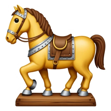 trojan horse sticker