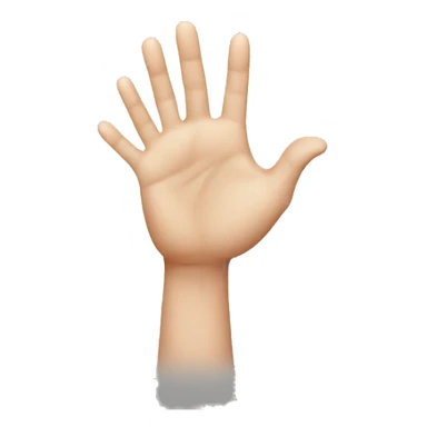 Thank you hands with hears sticker