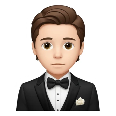 brooklyn beckham at wedding sticker