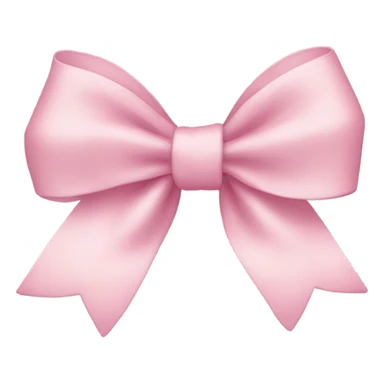 pastel pink bow sticker