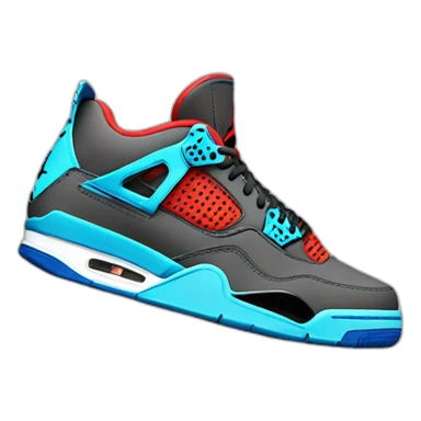 A Jordan 4 sticker