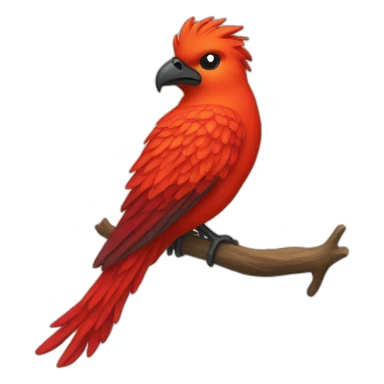 red firebird sticker