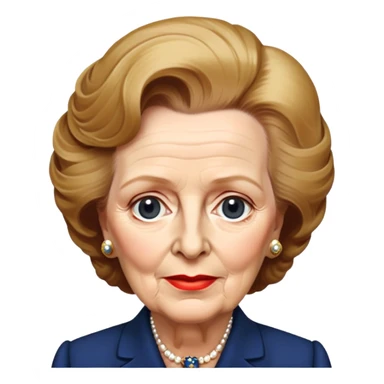 margaret thatcher  sticker