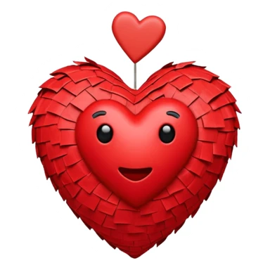 piñata heart sticker