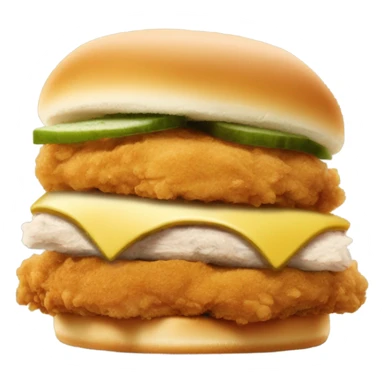 Chick fil a chicken sandwhich sticker