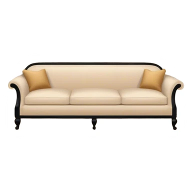 beige room filled with classic show house furniture with ears of all skin colors protruding from the wall as wallpaper every 6 inches apart both up and down sticker