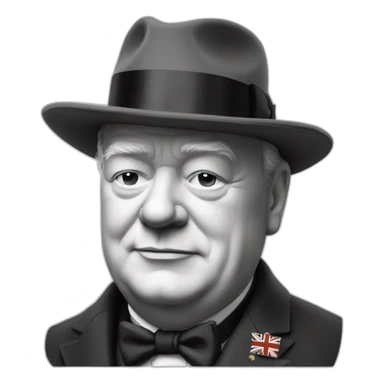 Churchill sticker