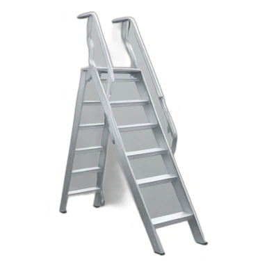 aluminium stair ladder sticker