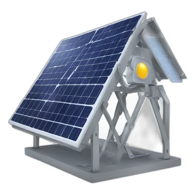 Solar energy panel sticker