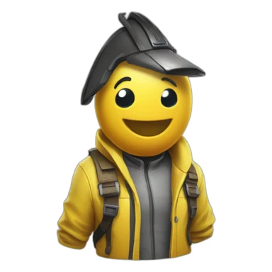 fortnite peely sticker