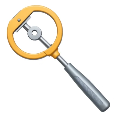 Circle cutter with a handle  sticker