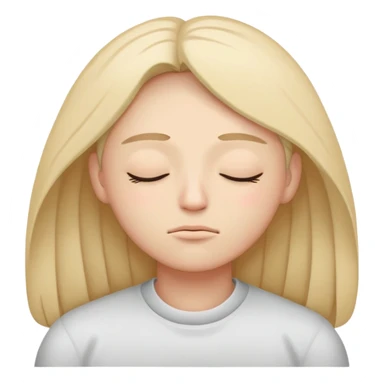 Emoji cansado sticker