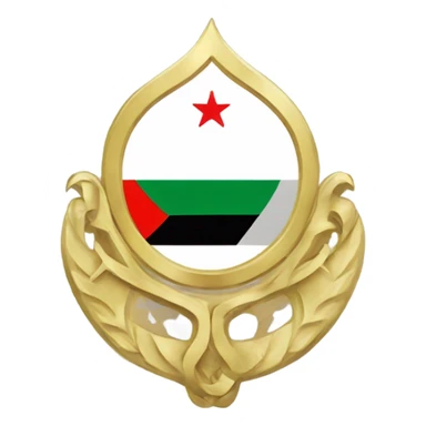 Kuwaiti emblem  sticker