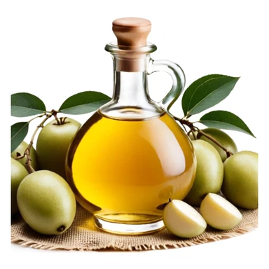 оливковое масло в миске sticker