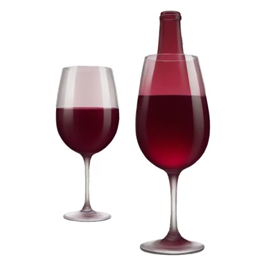 red wine color emojis sticker