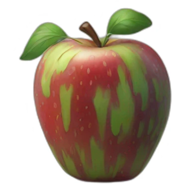 big apple sticker