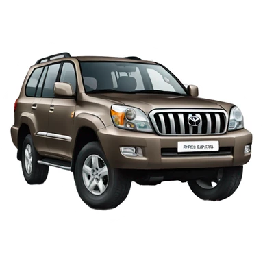 Toyota Land Cruiser Prado 120 sticker