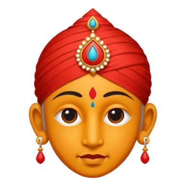 Iskcon tilak sticker