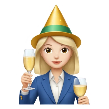 generate a person at the event sticker