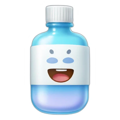 medicine oral drops sticker