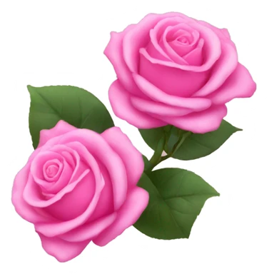 Pink roses sticker