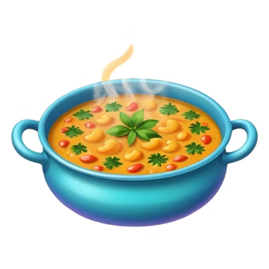 indian dal and sabji sticker