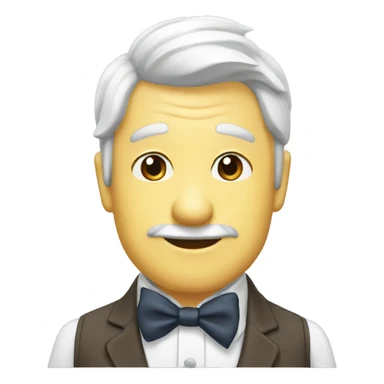 Noeud blanc coquet  sticker