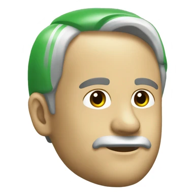 nastro commemorativo verde sticker