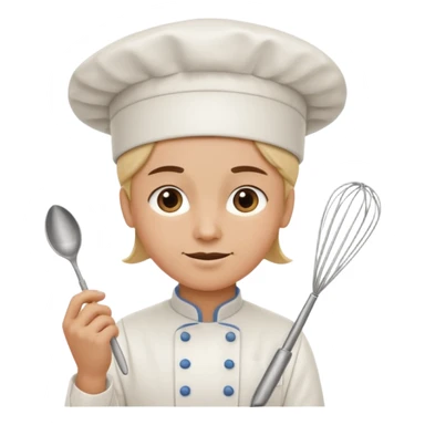 Profesora de pastelería sticker