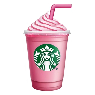 Starbucks pink drink sticker