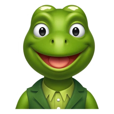 Kermit the frog sticker