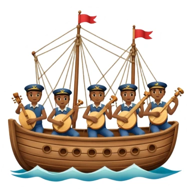ship as Musicians sticker