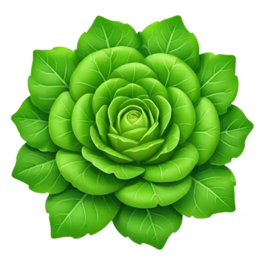 {
  "prompt": "emoji d'une mâche verte fraîche, petites feuilles rondes et brillantes en rosette, style Apple emoji vectoriel plat, fond transparent, ombres douces et contours nets"
}
 sticker