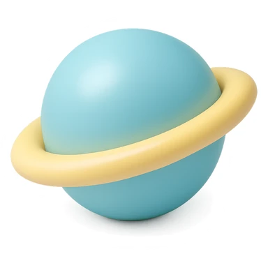 planet vinyl figure style sticker