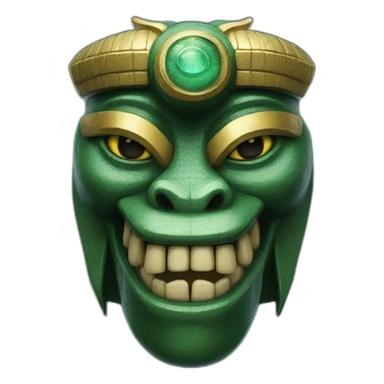 egyptian god sobek sticker