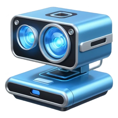 hologram projector sticker