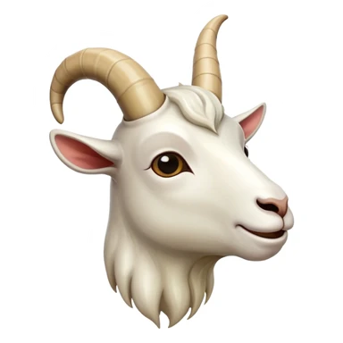 Goat *horn* sticker