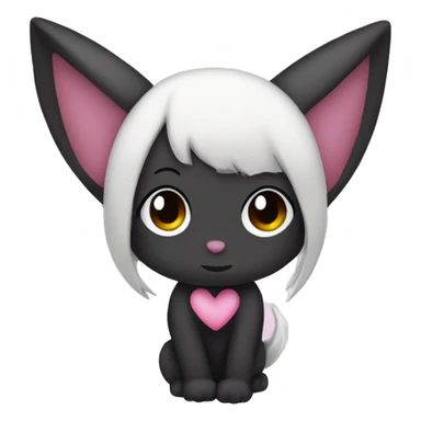 kuromi heart sticker