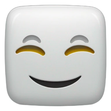 Smiley face emoji with e v chargers instead of eyes sticker