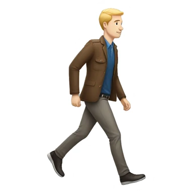 young white man striding a passenger jet like a horse sticker