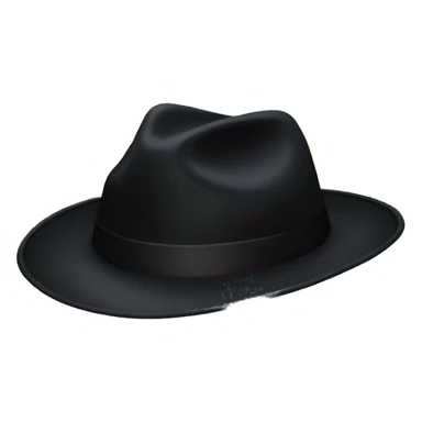 Just a black hat sticker