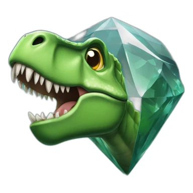 Dinosaur diamonds  sticker