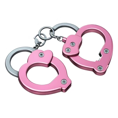 pink handcuffs  sticker