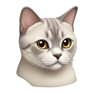 British shorthair colourpoint cat sticker